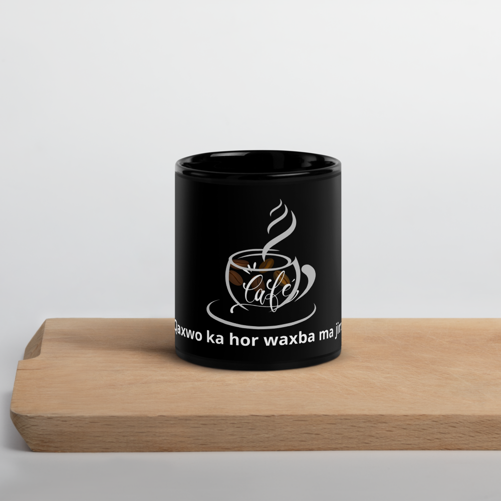 Black Glossy Mug - Image 2