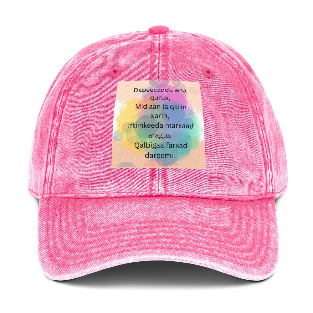 Vintage Cotton Twill Cap - Image 6