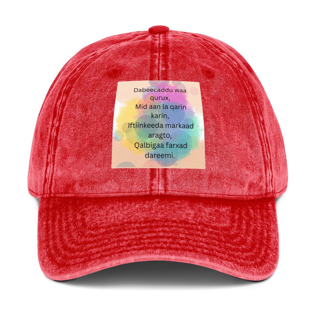 Vintage Cotton Twill Cap - Image 7